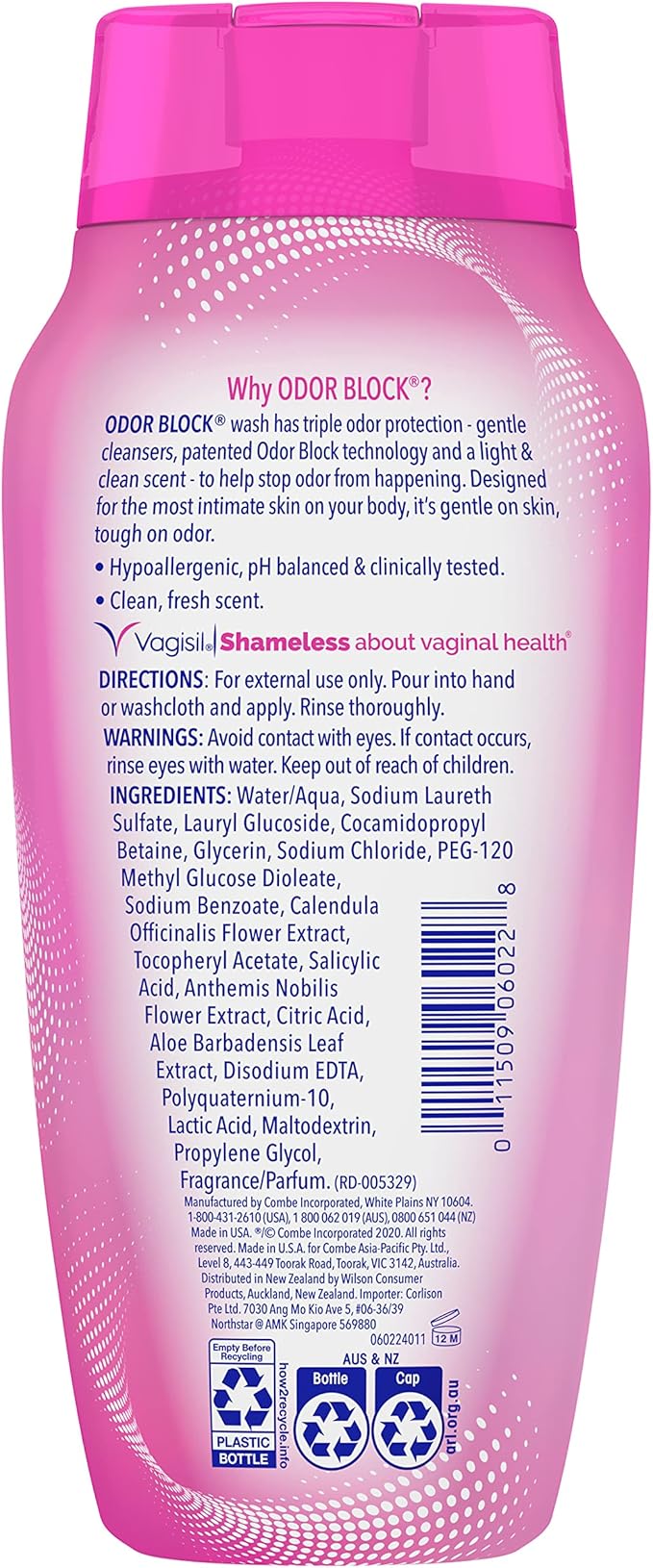 Vagisil Feminine Wash for Intimate Area 12 oz, 1)