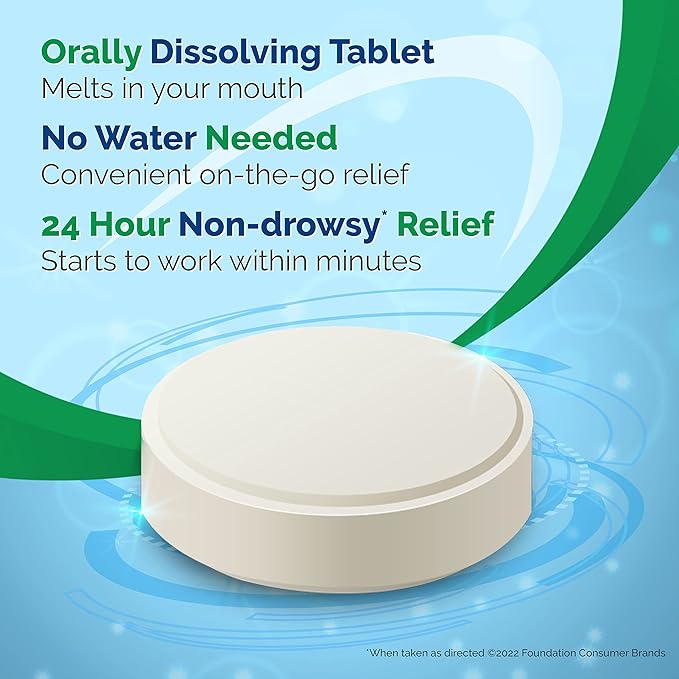 Alavert Allergy 24 Hour Relief, Fresh 10mg, 60 60 Count