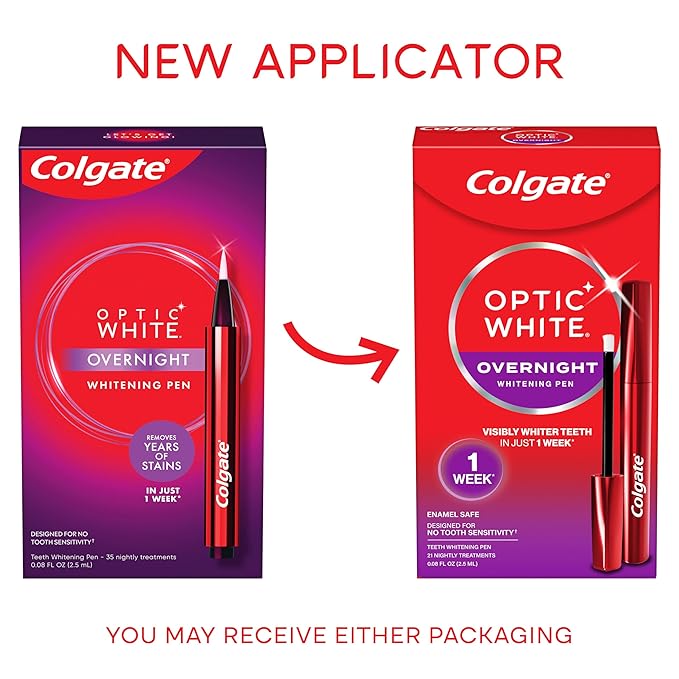 Colgate Optic White Overnight Teeth Whitening 35 Nightly