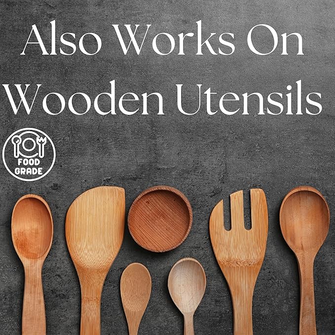 Wood Cutting Board Oil, Wax, and Conditioner. A Food-Grade Mineral Oil Alternative. Refined Coconut Oil (MCT), Beeswax, and Carnauba Wax. The Perfect Blend For Cutting Boards and Butcher Blocks. 5oz.
