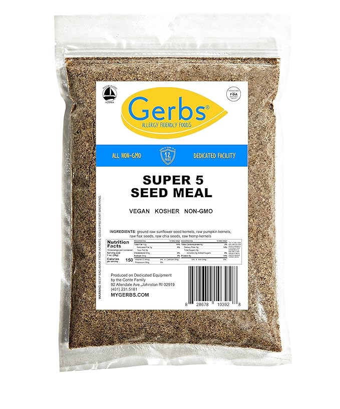 GERBS Ground Super 5 Seed Protein 1 LB. 14 Food