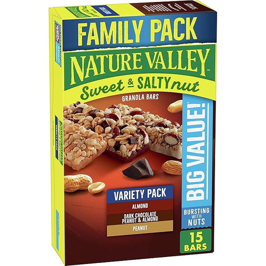 Nature Valley Granola Bars, Sweet and 15 ct