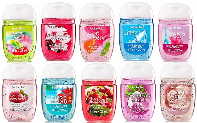 Bath & Body Works PocketBac Hand 10pc Bundle