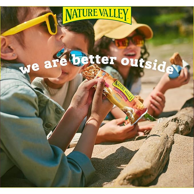 Nature Valley Granola Bars, Sweet and Salty Nut, Chocolate Pretzel, 6 Bars, 7.4 OZ (Pack of 12)