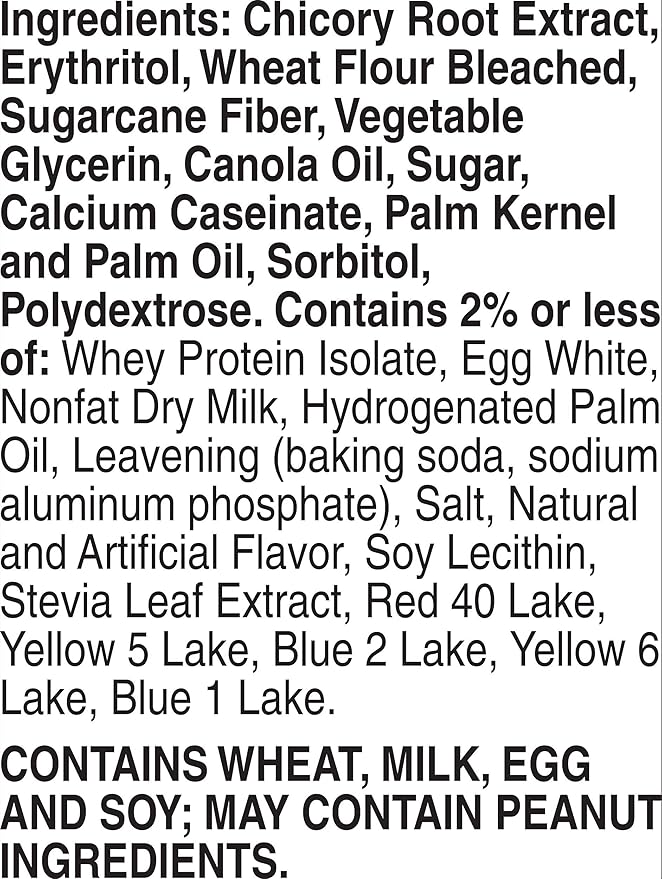 Fiber One 70 Calorie Soft-Baked Bars, Birthday Cake, Snack Bars, 6 ct (Pack of 8)