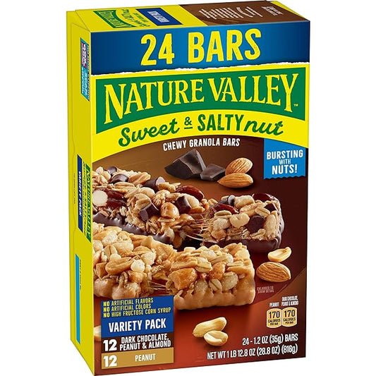 Nature Valley Granola Bars, Sweet and 24 ct