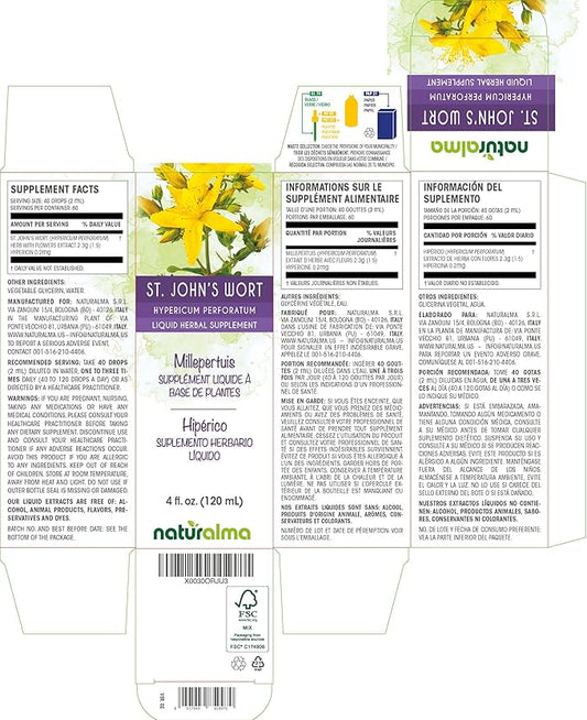 Naturalma St. John's wort (Hypericum perforatum) 4 fl