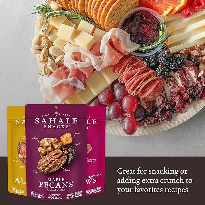 Sahale Snacks Glazed Nut Mix Variety 4 Ounces 6)
