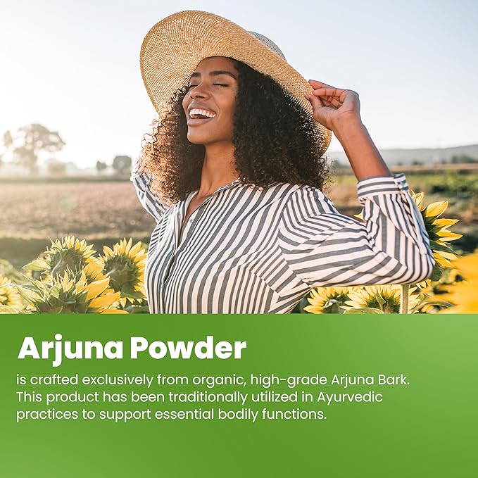Organic Arjuna Powder 12 oz