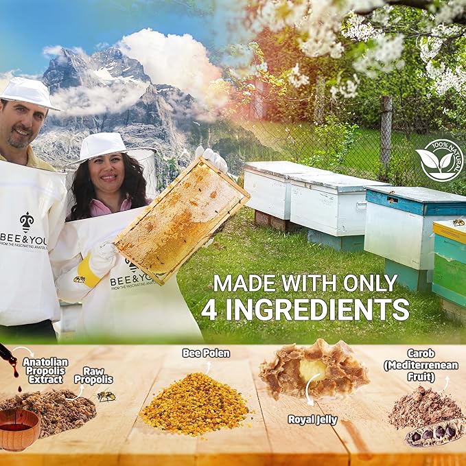 BEE and YOU Royal Jelly Tablet, 100% Natural 60ct