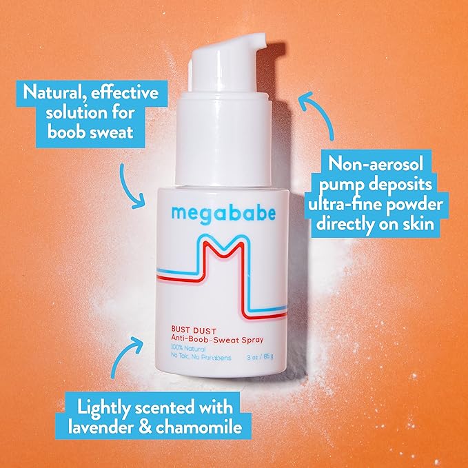 Megababe Sweat Absorbing Body Powder 3 oz