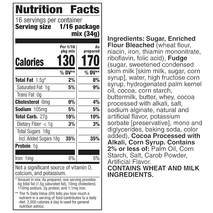 Betty Crocker Delights Supreme Fudge Brownie Mix, 19.1 oz.