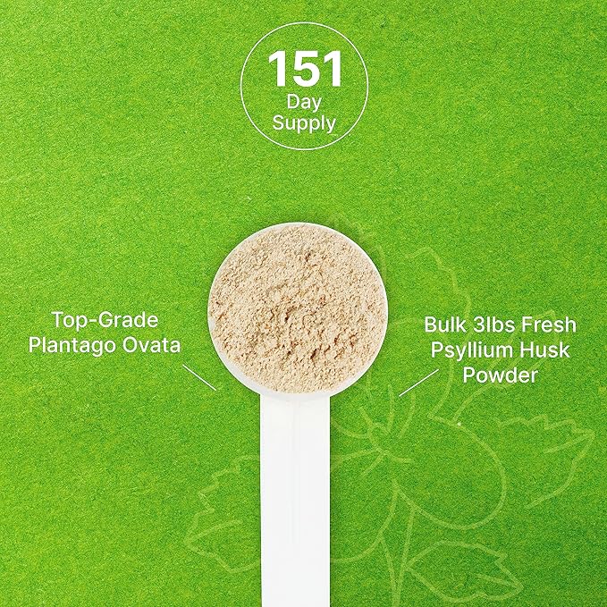 DEAL SUPPLEMENT Psyllium Husk Powder 3 9,000mg Per