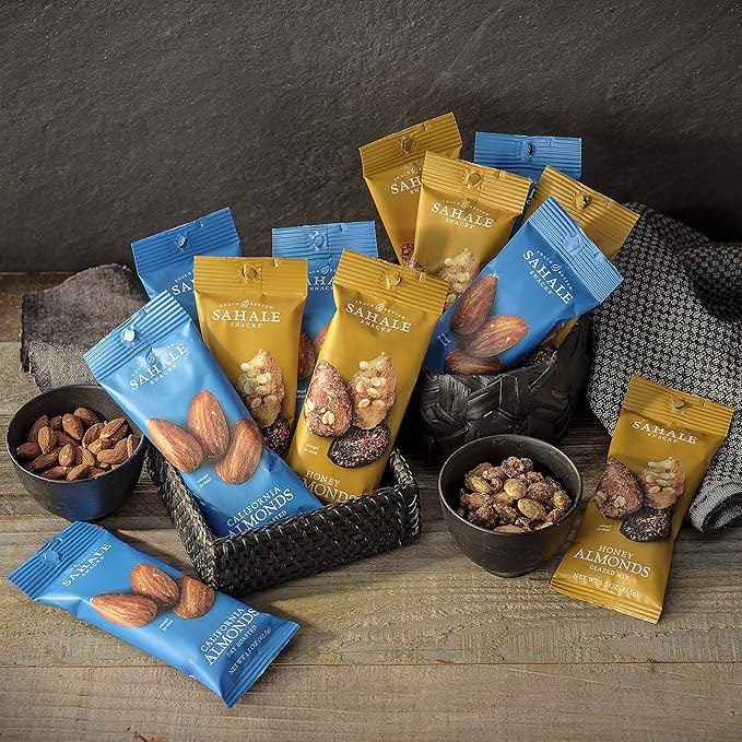 Sahale Snacks Almonds Variety Pack, 1.5 12)